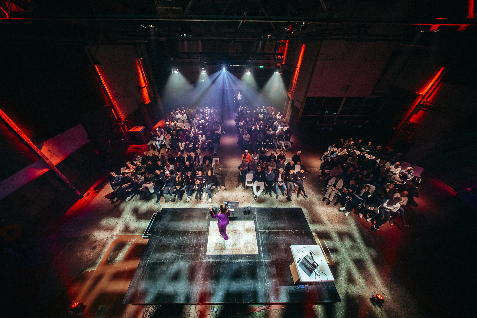 Overzicht zaal